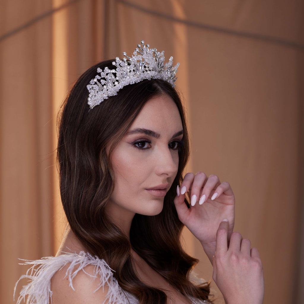 Crystal Rhinestone Bridal Tiara