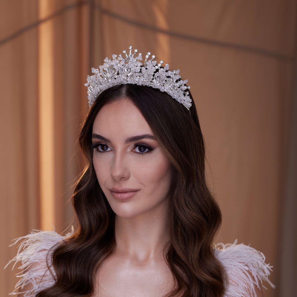 Crystal Rhinestone Bridal Tiara