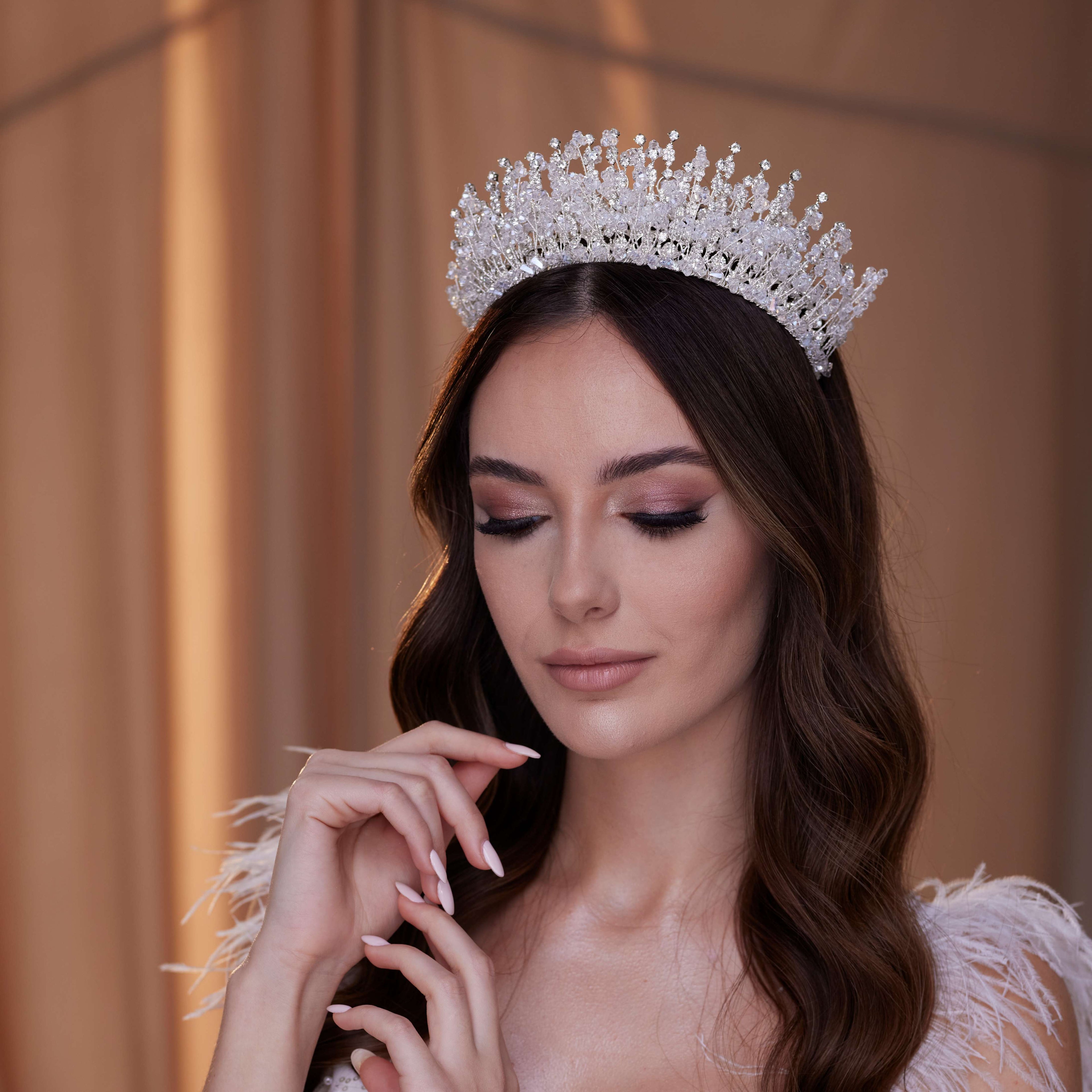 Crystal Rhinestone Bridal Tiara