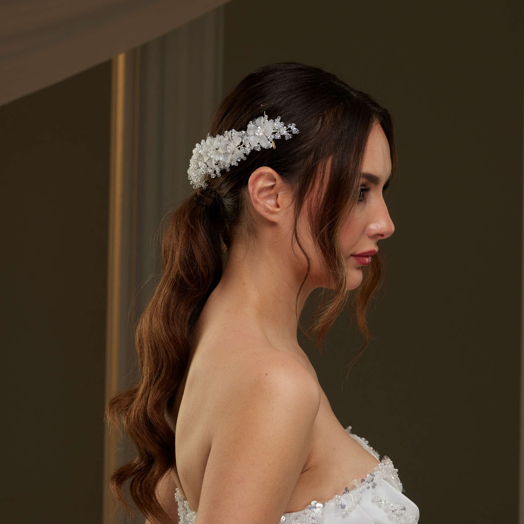 Crystal Beaded Bridal Hair Vine