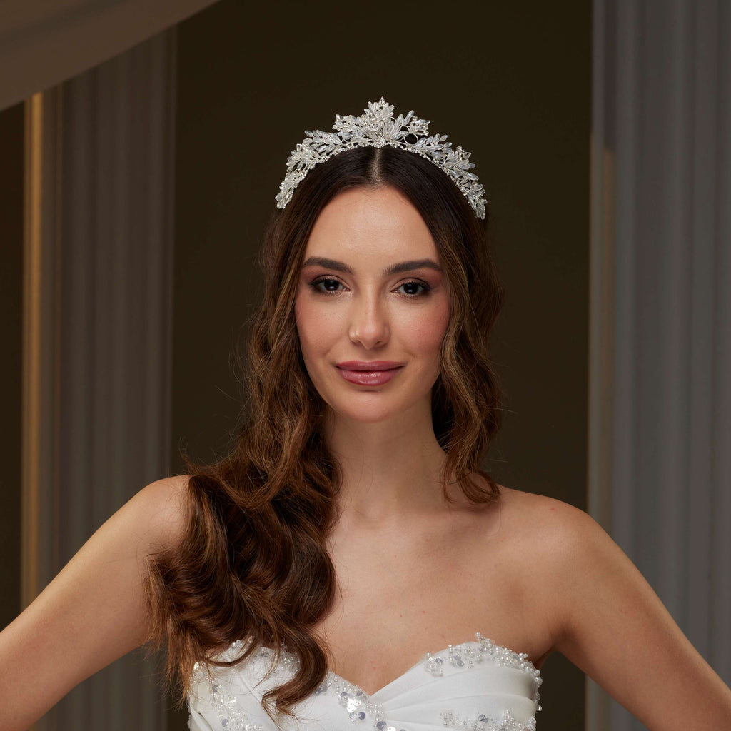 Elegant Crystal Wedding Tiara