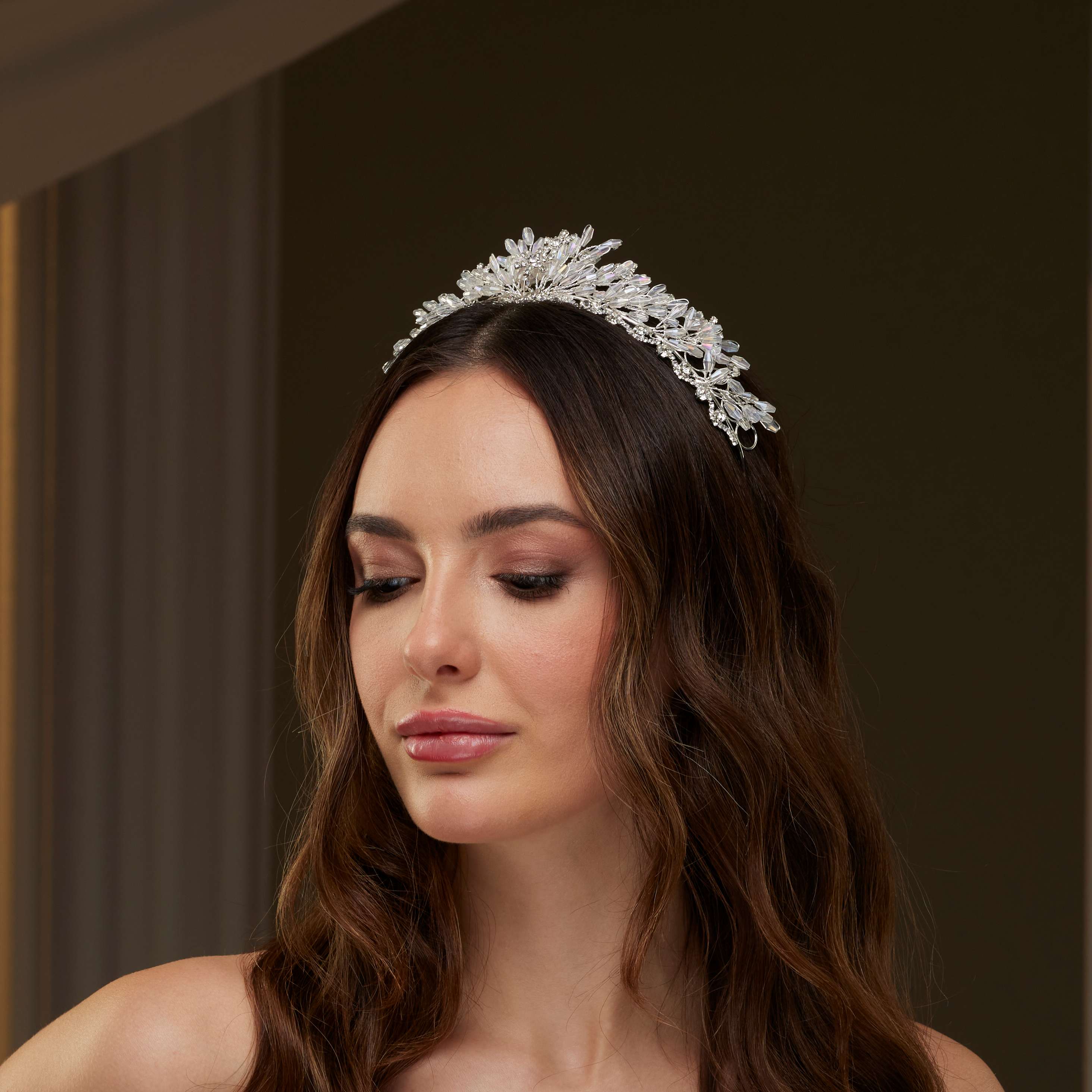 Elegant Crystal Tiara