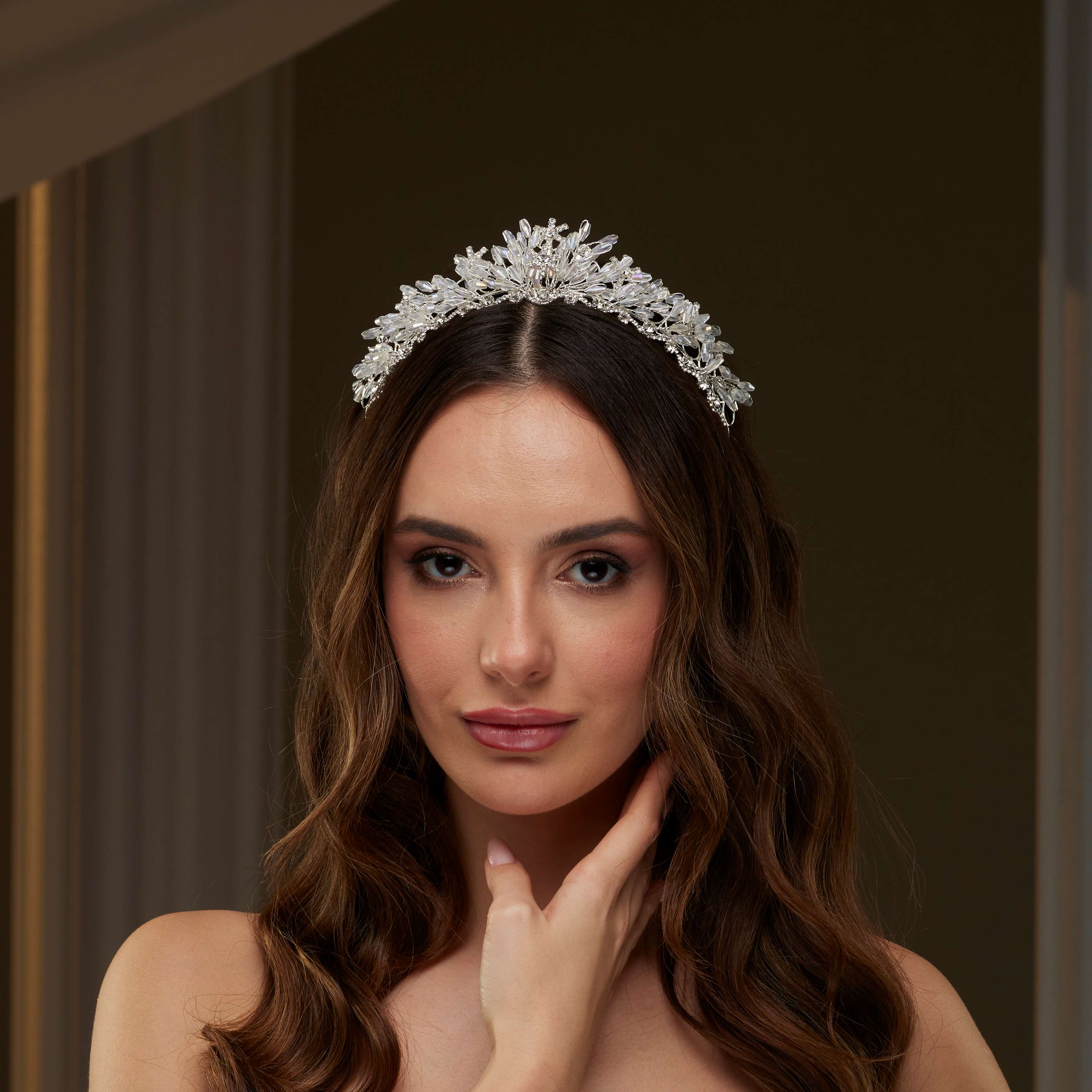 Elegant Crystal Tiara