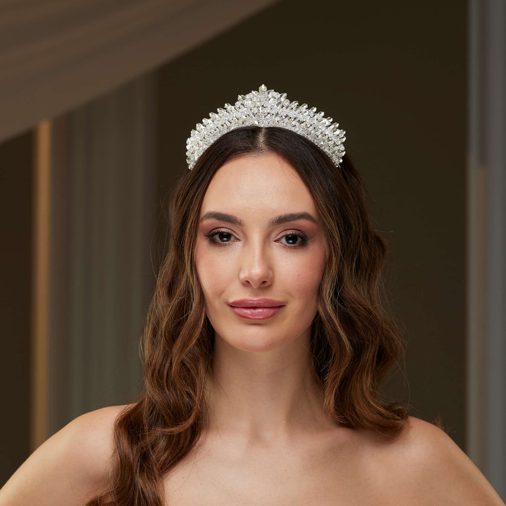 Crystal & Rhinestone Shiny Tiara