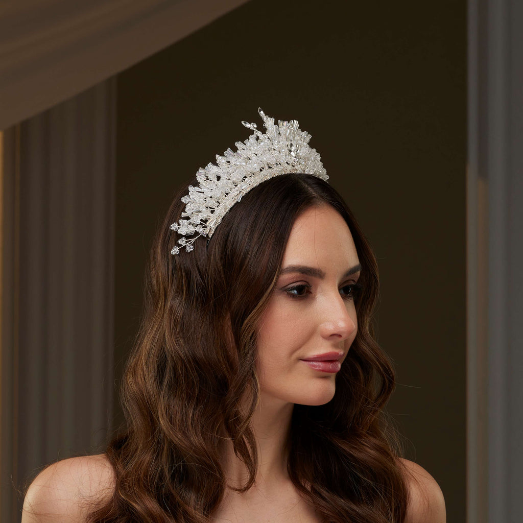 Elegant Crystal Bridal Tiara