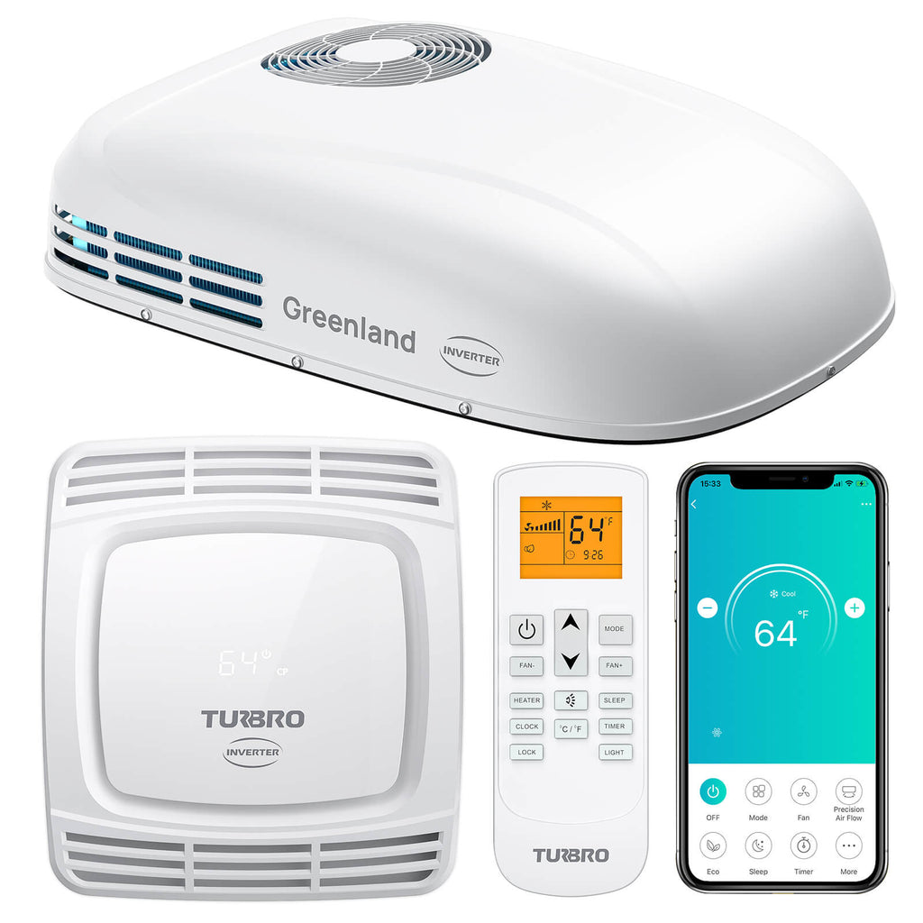 Greenland 13,500 BTU Inverter Rooftop RV Air Conditioner