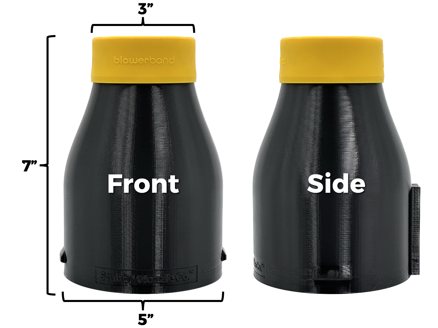 STUBBY® Car Drying Nozzle for DEWALT 20V MAX XR Gen III & 60V MAX Leaf Blowers (DCBL724B, DCBL772B, & DCBL777B)
