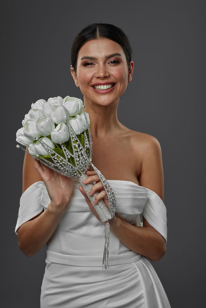 Bridesmaid Bouquet Holder, Bridal Accessories