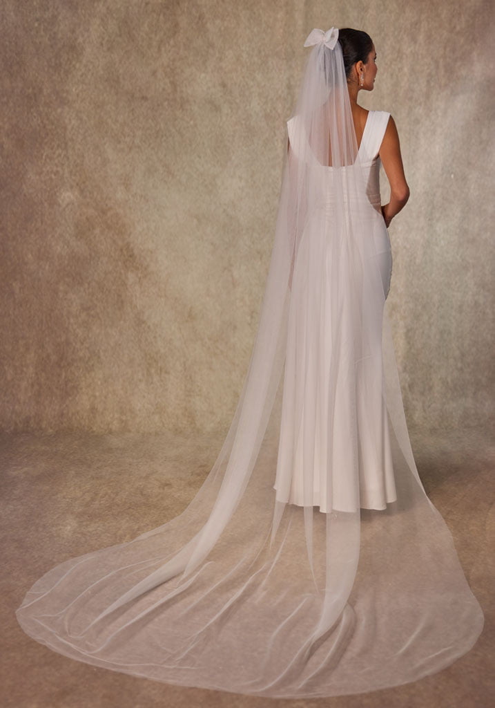 Elegant Bow Wedding Veil