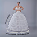 Wedding Dress with Underskirt-Quinceanera Dress Petticoat-Bridal Ball Gown Crinoline