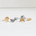 Dumplings Metal Stud Earrings