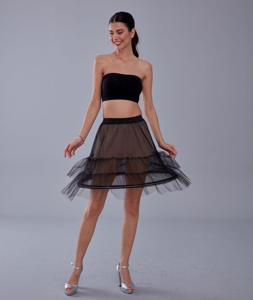 Short Hoop Skirt Underskirt (Petticoat)