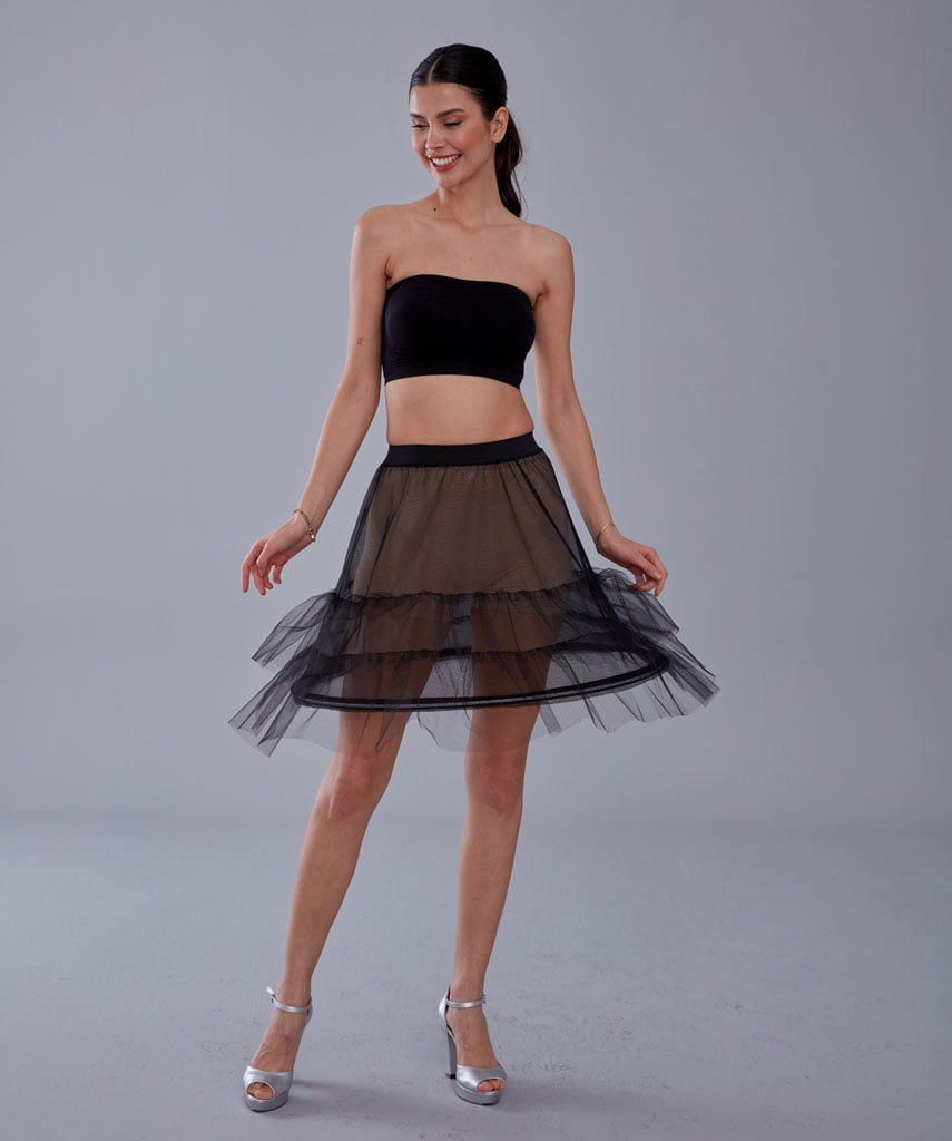 Short Hoop Skirt Underskirt (Petticoat)