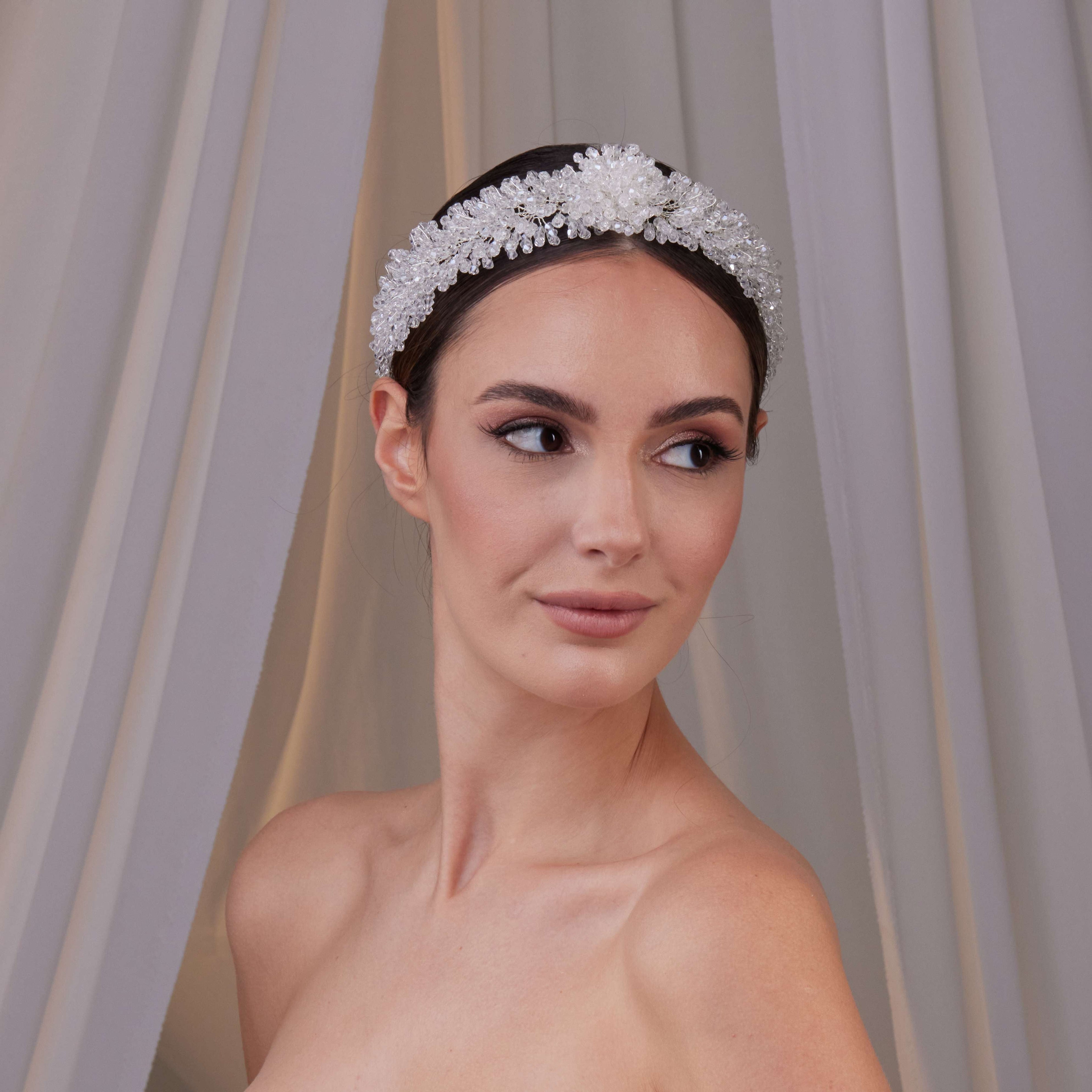 Crystal Beaded Bridal Hair Band